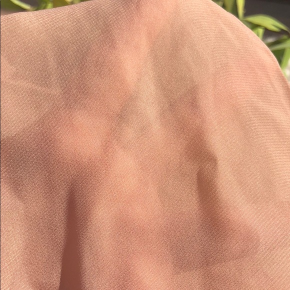 Apricot geometric above knee dress - Picture 4 of 4